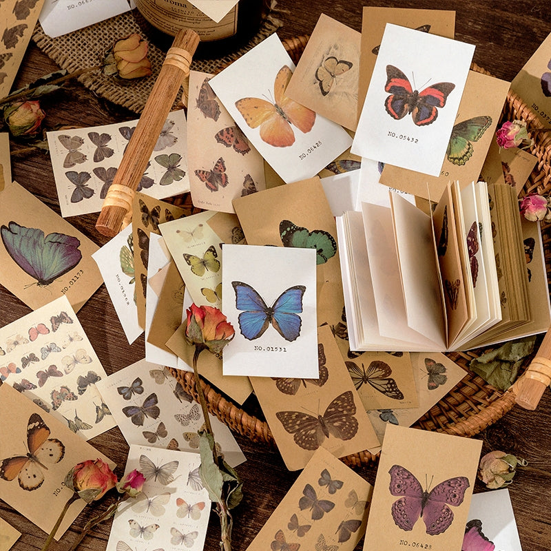 Literary DIY Decorative Paper- Butterfly Fairy Tale b5