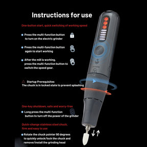 Lithium Battery Rechargeable Electric Grinder9