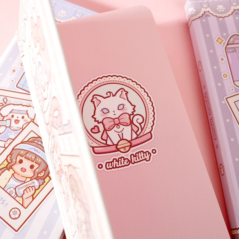  Cute Cartoon Notebook, Kawaii Journal Notebook Sakura
