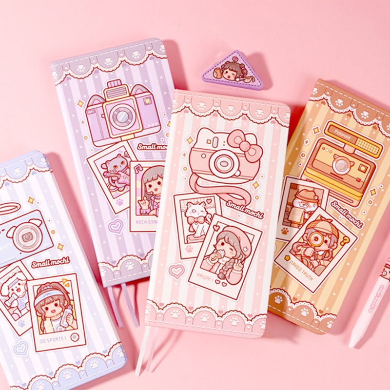 Cute Little Mochi Cartoon Character Notepad Journal - 3.7