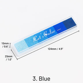 Long Gradient Candy Color Ink Pad Set sku-3