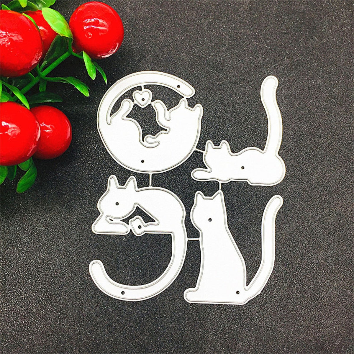 Love Cats Steel Crafting Dies Scrapbooking Die-Cuts3