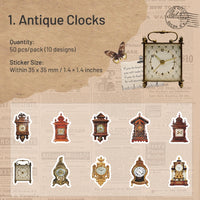 1. Antique Clocks
