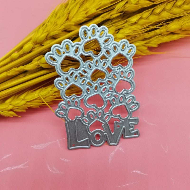 Love Theme Carbon Steel Crafting Dies 主图-3