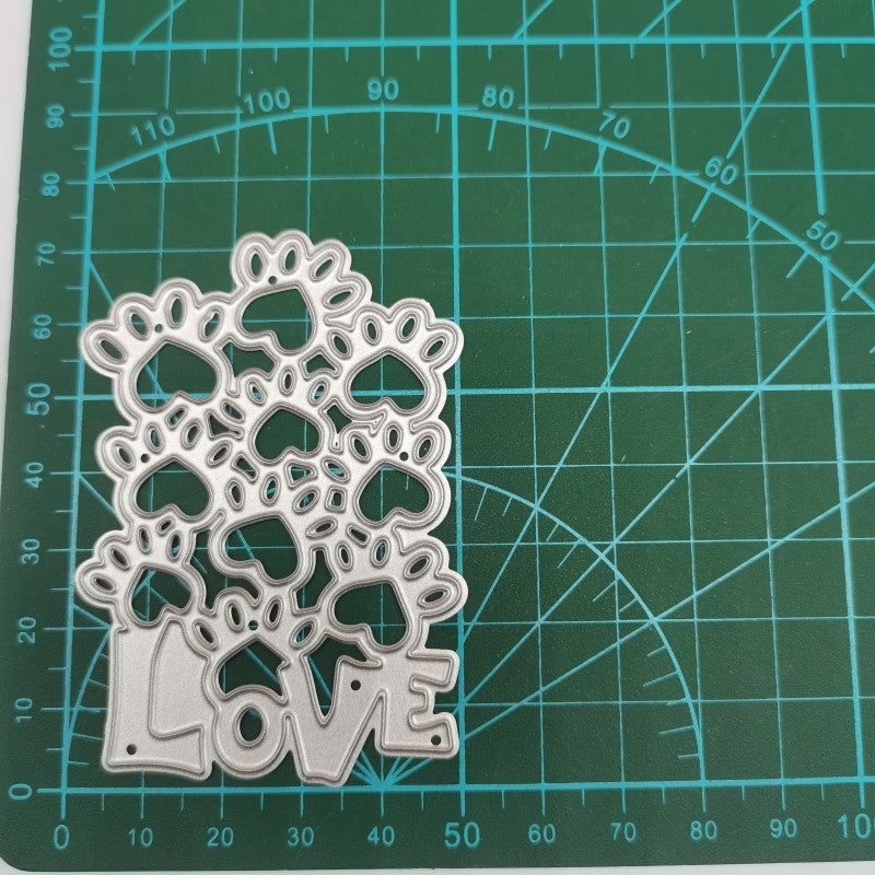 Love Theme Carbon Steel Crafting Dies 主图-4