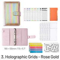 3. Holographic Grids - Rose Gold