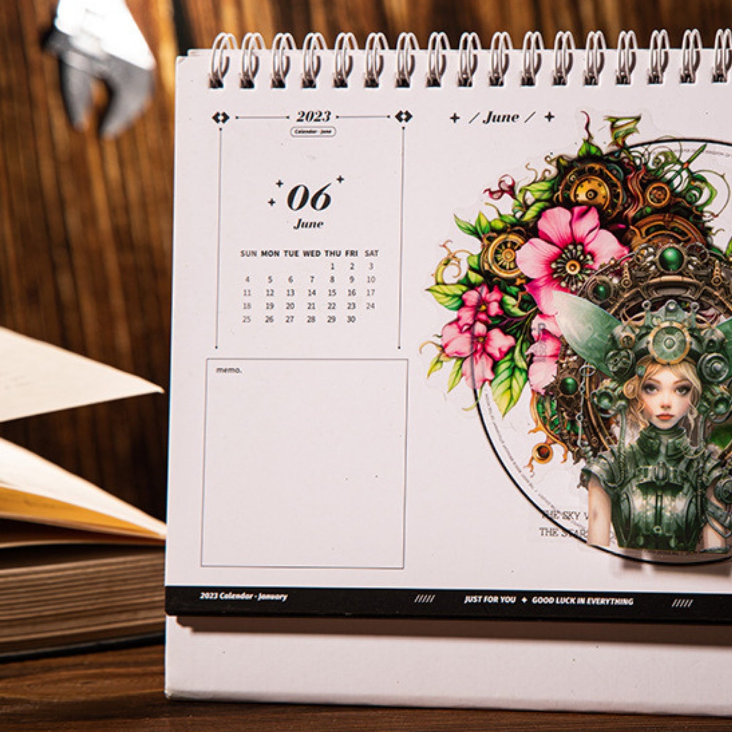 Mechanical Elf Series Fantasy Border Decoration Landscape Sticker 15