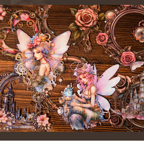 Mechanical Elf Series Fantasy Border Decoration Landscape Sticker 18