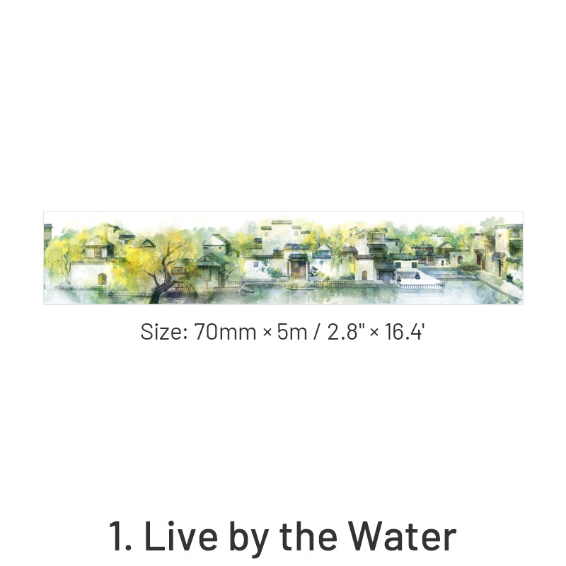 Memories of the South Series Journal Decorative Tape sku-1