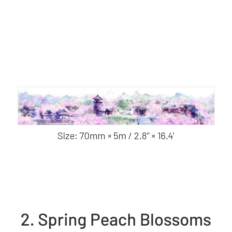 Memories of the South Series Journal Decorative Tape sku-2