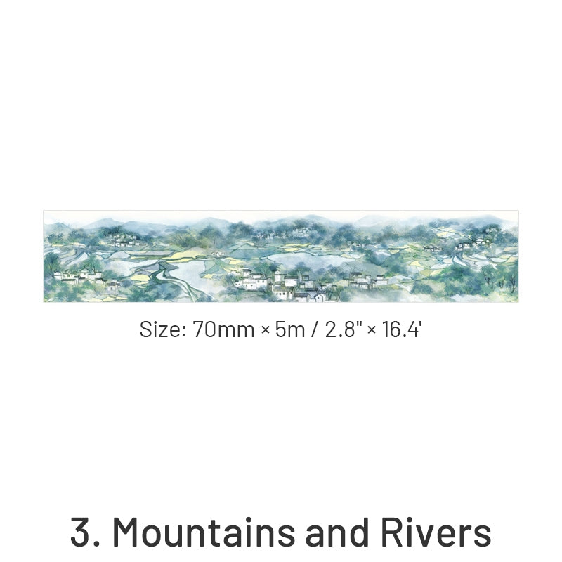 Memories of the South Series Journal Decorative Tape sku-3