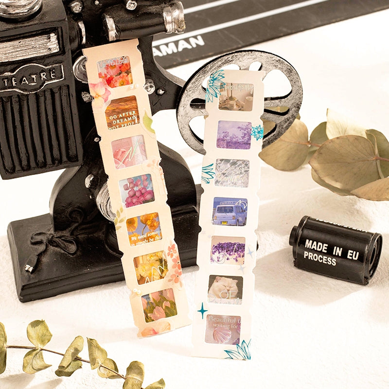 Memories Screening Movie Themed Stickers Scrapbook Paper Pack - Versatile  Materials and Designs for Capturing Unforgettable Moments