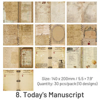 8. Today's Manuscript