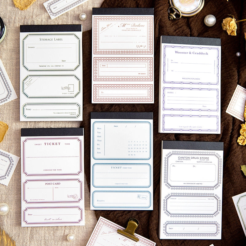 Minimalist Border Journal Notepaper a