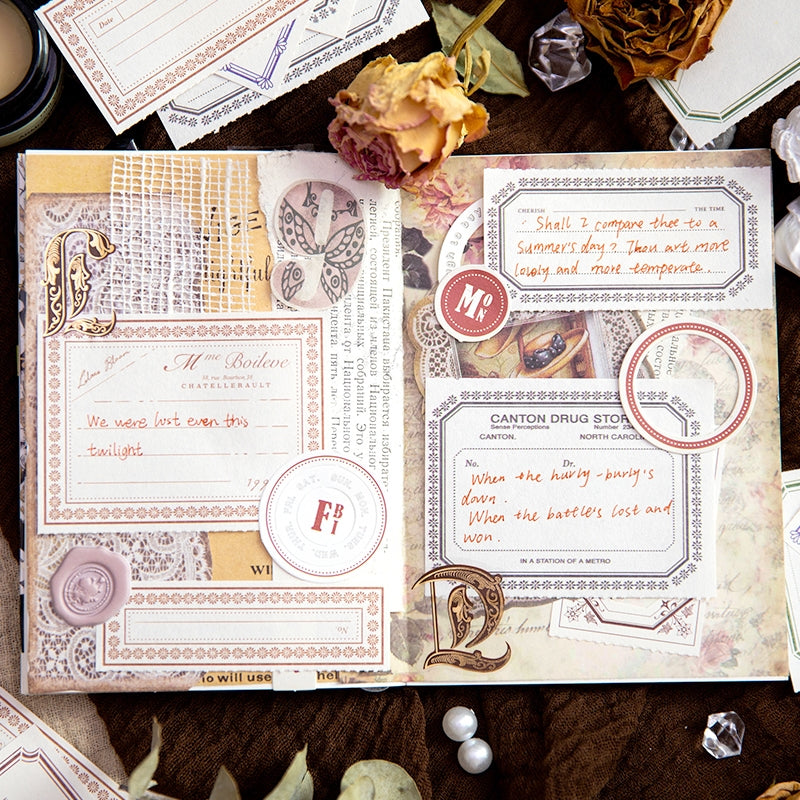 Minimalist Border Journal Notepaper b2