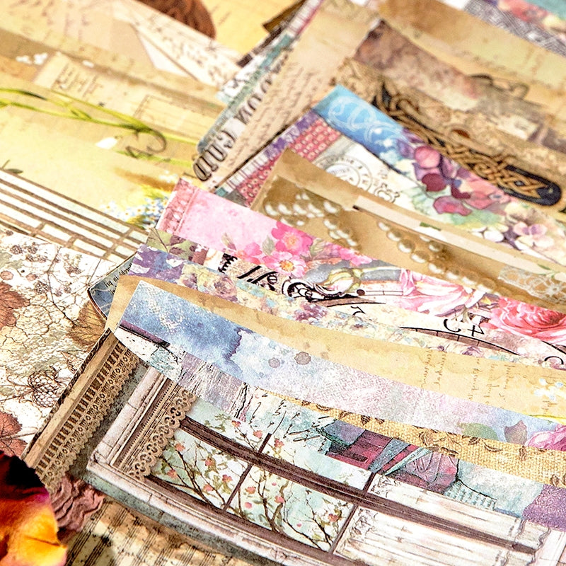 Moonlight Engravings Series Vintage Memo Paper b