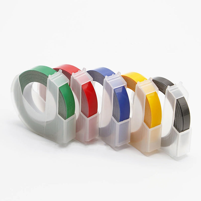 MOTEX Refill Tape for Manual Embossing Label Maker b