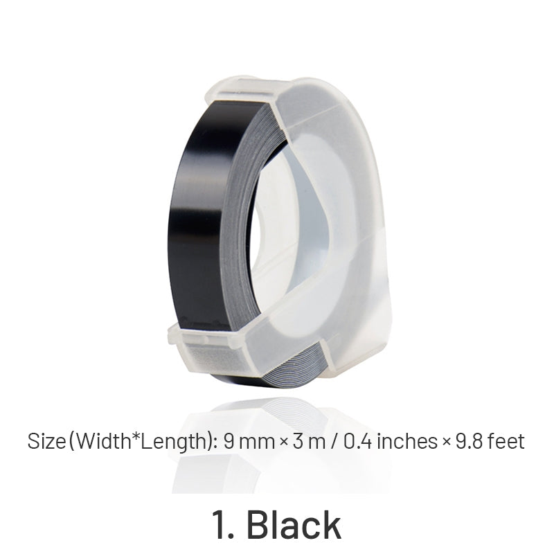 MOTEX Refill Tape for Manual Embossing Label Maker sku-1