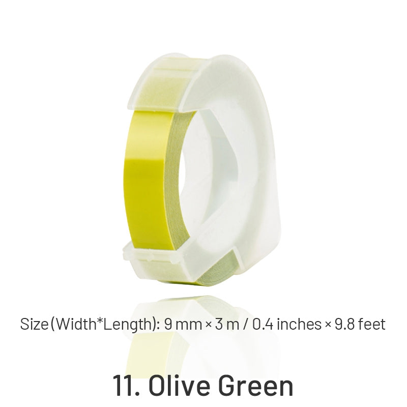 MOTEX Refill Tape for Manual Embossing Label Maker sku-11