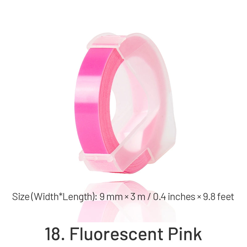 MOTEX Refill Tape for Manual Embossing Label Maker sku-18