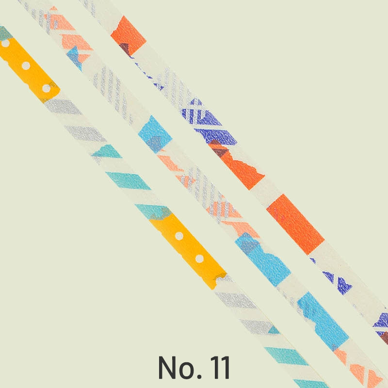 MT Slim Deco Basic Twist Washi Tape Set sku-11
