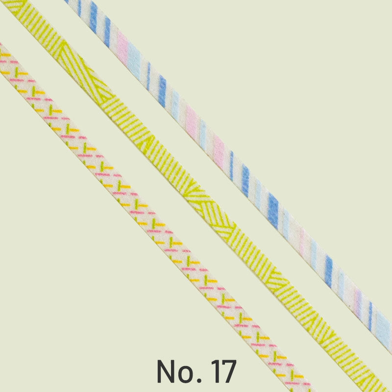 MT Slim Deco Basic Twist Washi Tape Set sku-17