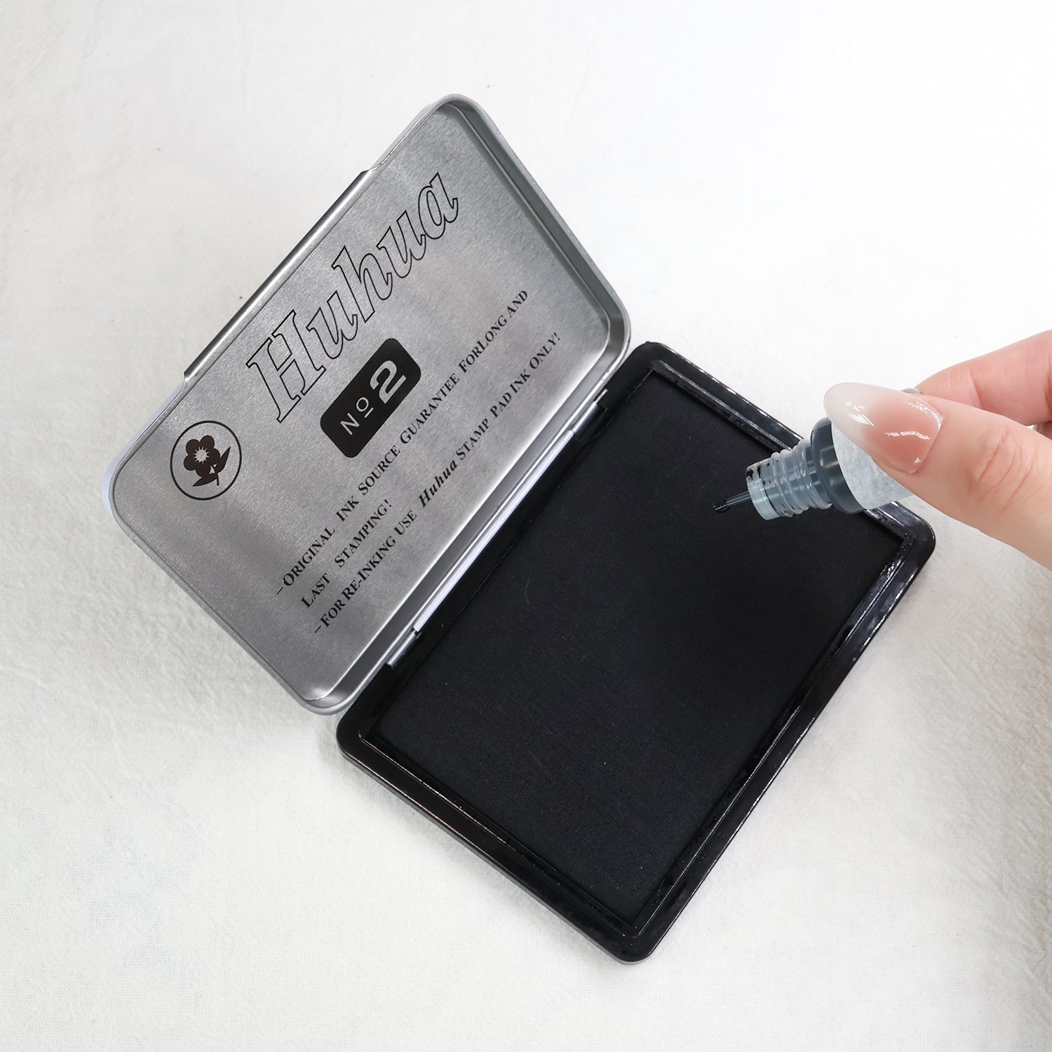 Multi-color And Multi-specification Square Iron Box Water-based Ink Instant Dry Ink Pad 8