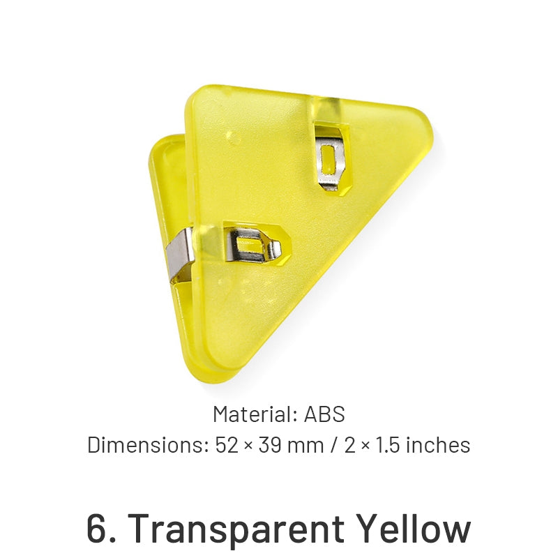 Multi-Functional Triangle Clips Corner Paper Clamps sku-6