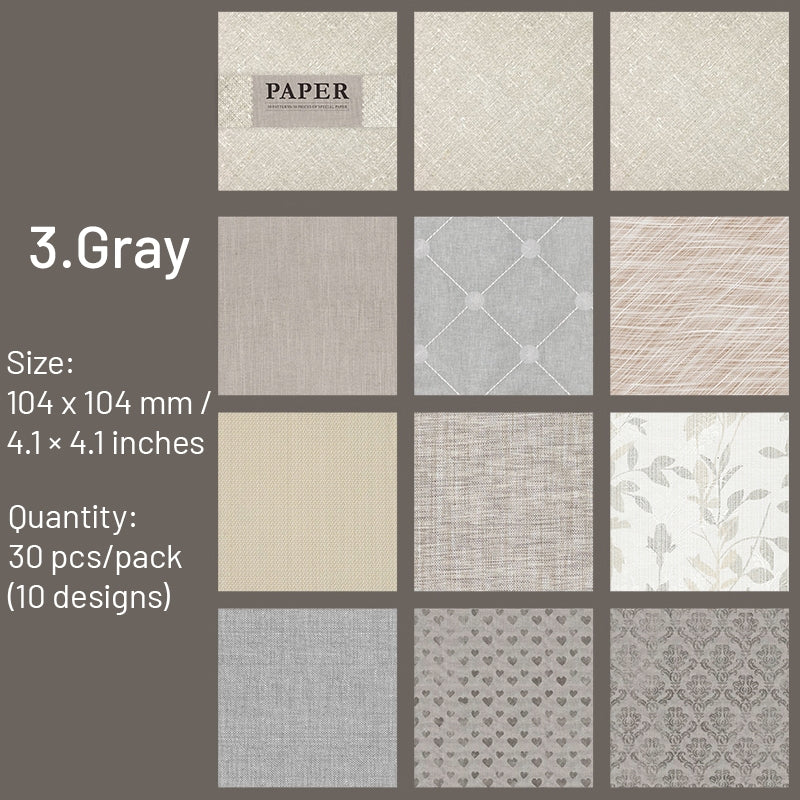 Multi-material Basic Texture Decorative Paper sku-3