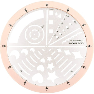 Rotating Template Drawing Ruler | Professional Measuring Tool | Stamprints