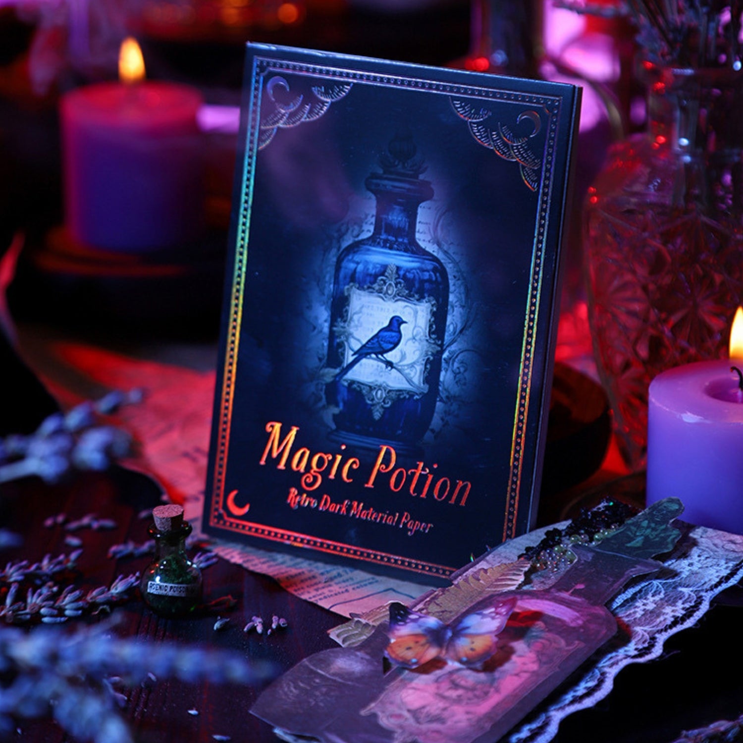My Magic Potion Series Dark Magic Themed Material Paper 18