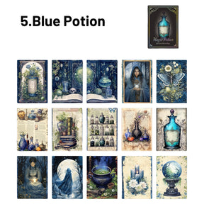 My Magic Potion Series Dark Magic Themed Material Paper 5