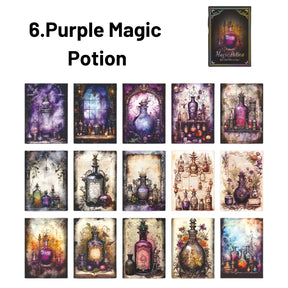 My Magic Potion Series Dark Magic Themed Material Paper 6