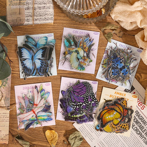 Natural History Museum Insect and Plant PVC Stickers b1
