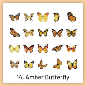 Natural History Museum Insect and Plant PVC Stickers sku-14