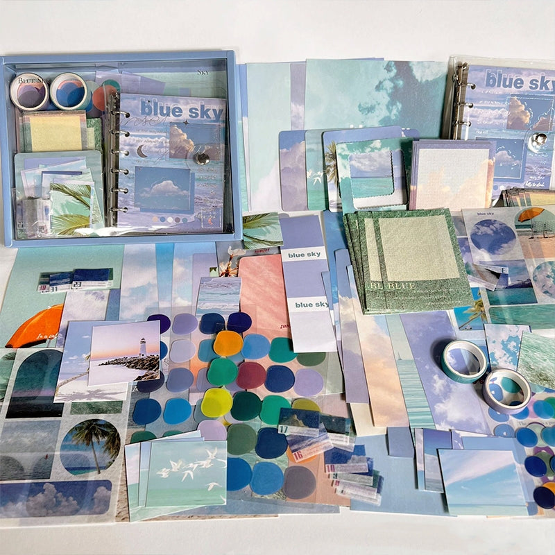 Natural Landscape Series Gift Box Loose Leaf Journal Set b