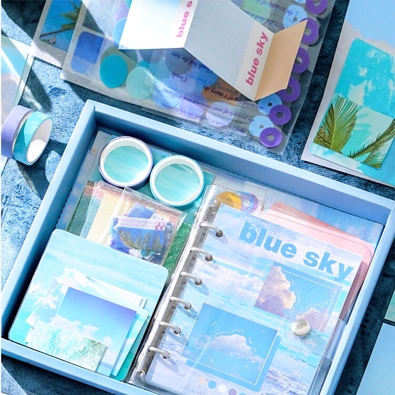 Natural Landscape Series Gift Box Loose Leaf Journal Set b2