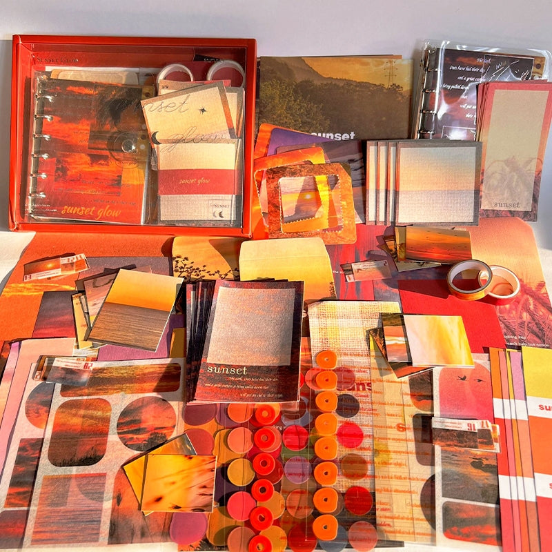 Natural Landscape Series Gift Box Loose Leaf Journal Set b5