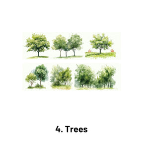 Natural Scenery Series Landscaping Tape9