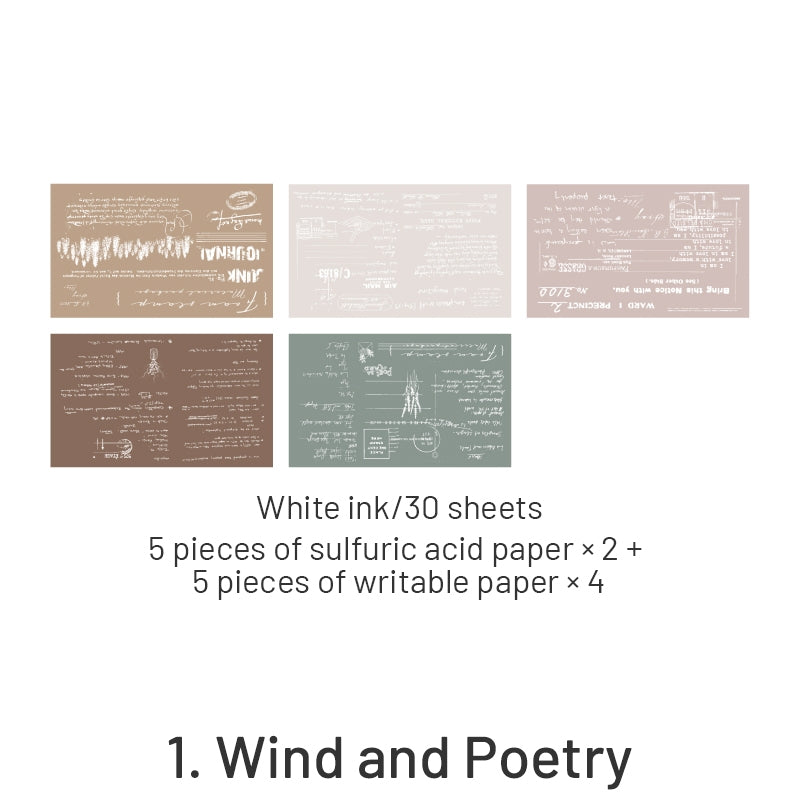 Natural Wind Series Decorative Paper sku-1