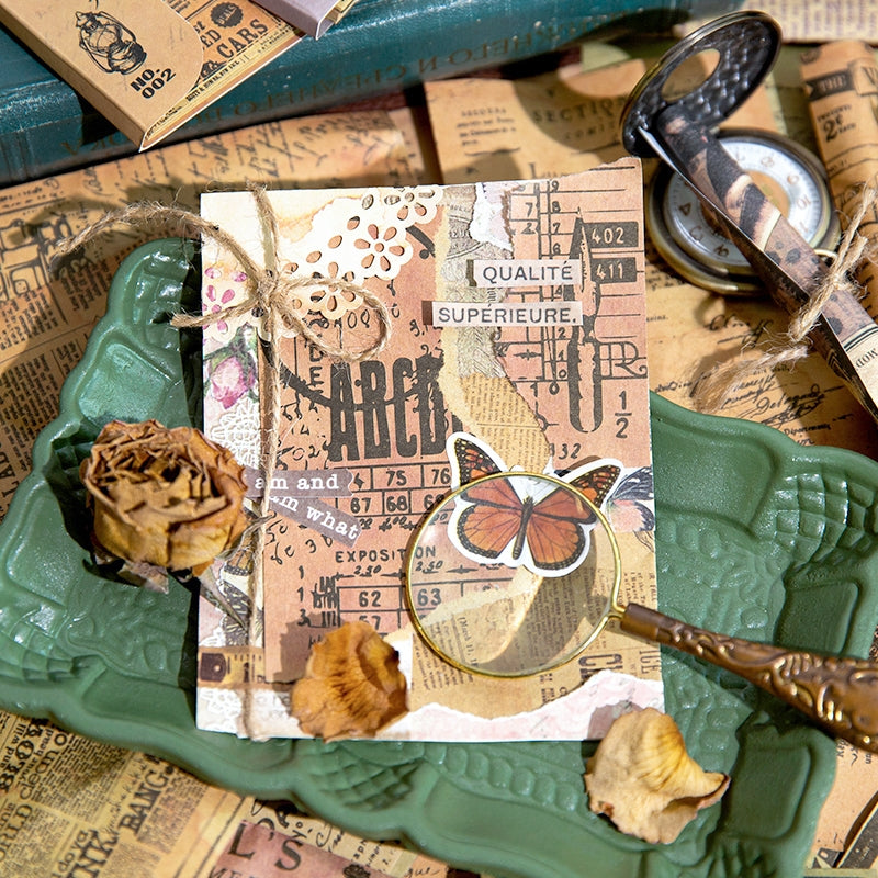 Nostalgic Old Times Collection Decorative Paper b1