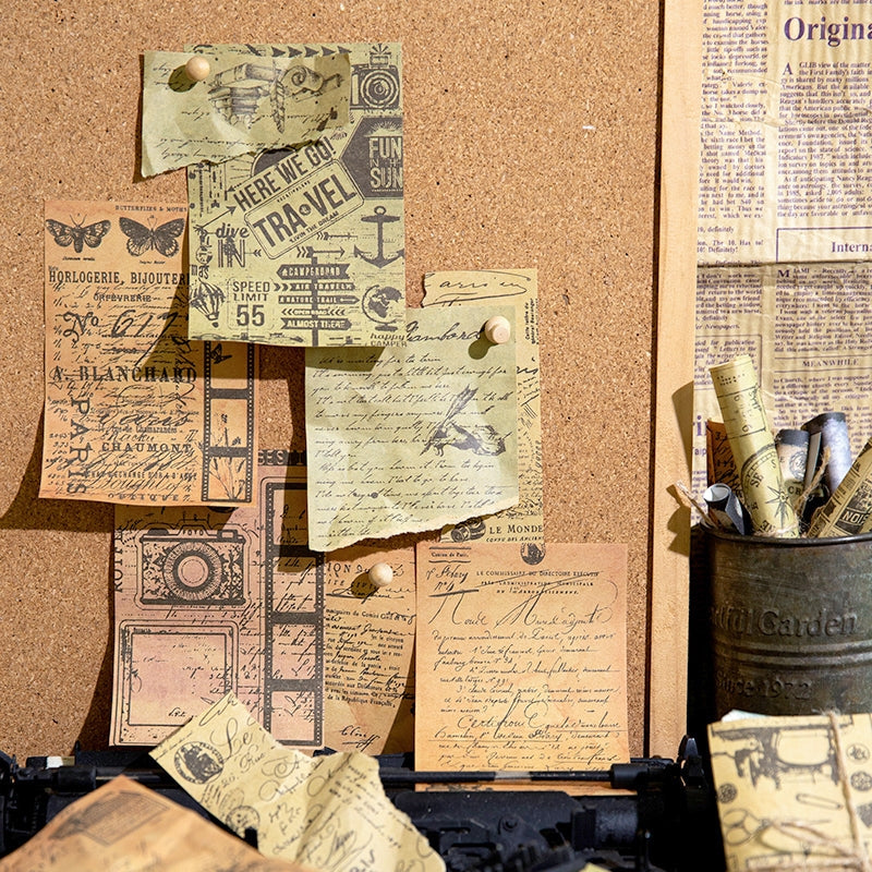 Nostalgic Old Times Collection Decorative Paper b5