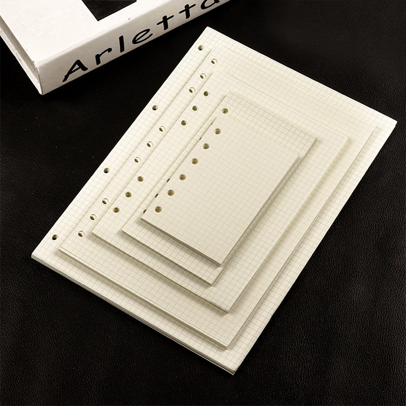 Notebook Grid Replacement Refills - A4, A5, B5, A6, A7 a