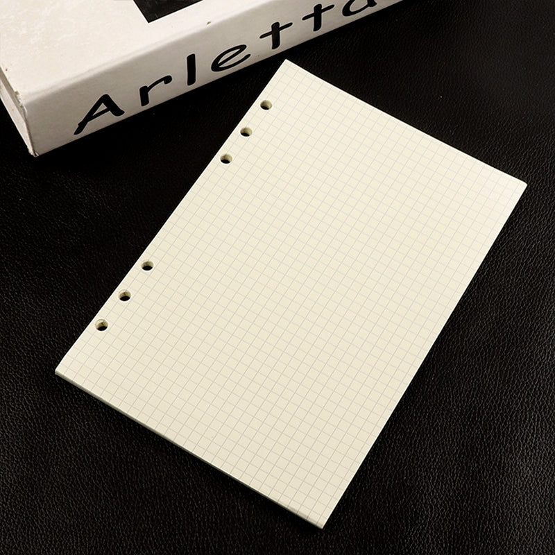 40 Sheets/set A5/a6 Filler Papers Loose-leaf Notebook 6 Holes