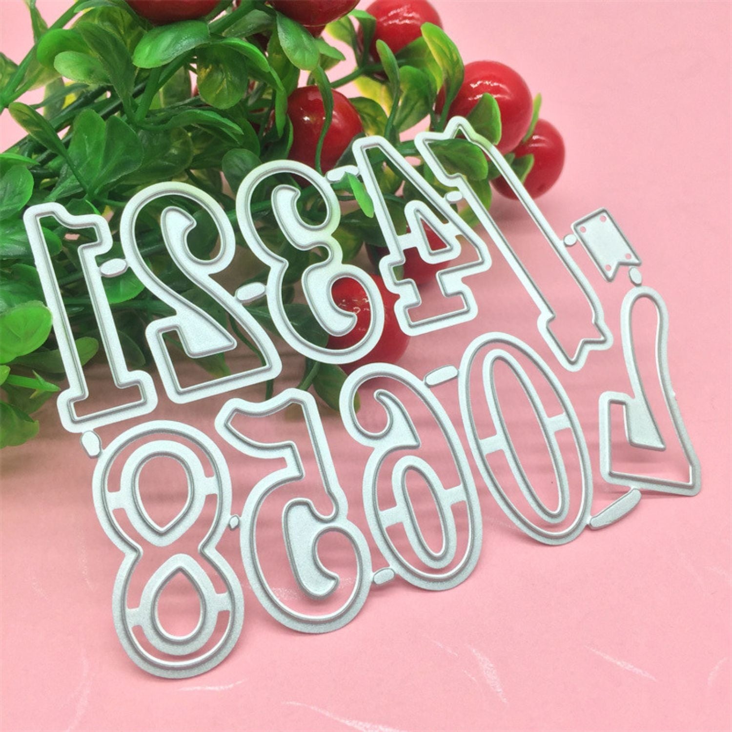 Numbers Carbon Steel Crafting Dies Scrapbooking Die-Cuts3