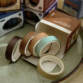 Oil Painting Series Solid Color Washi Tape Set c