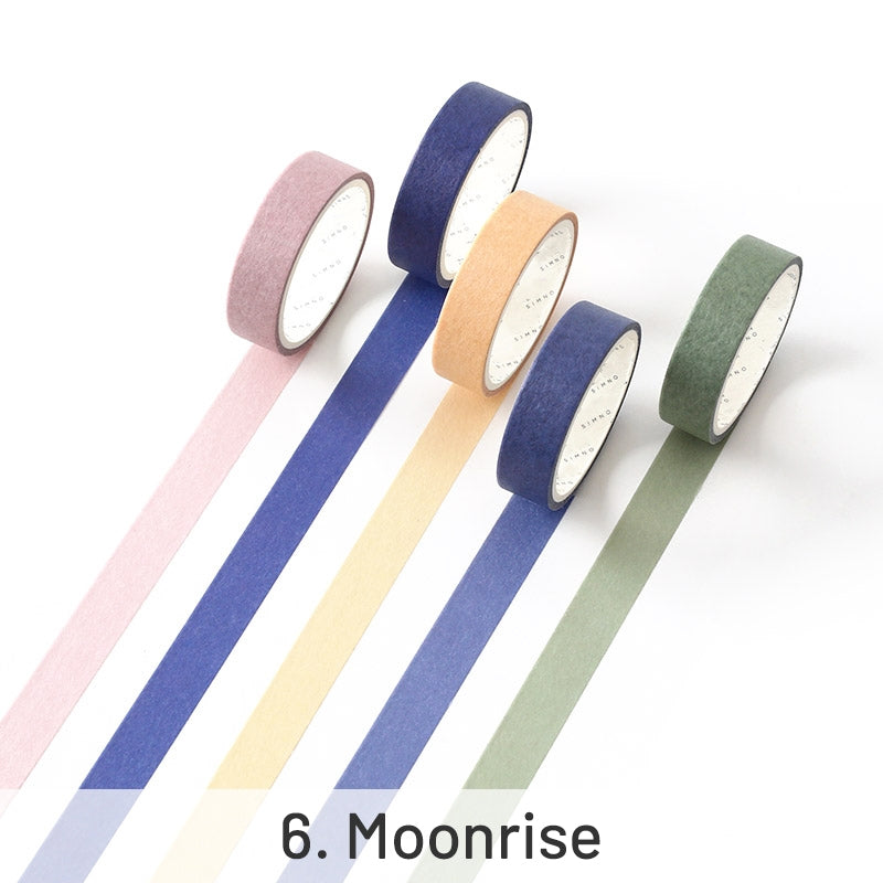 Oil Painting Series Solid Color Washi Tape Set sku-6