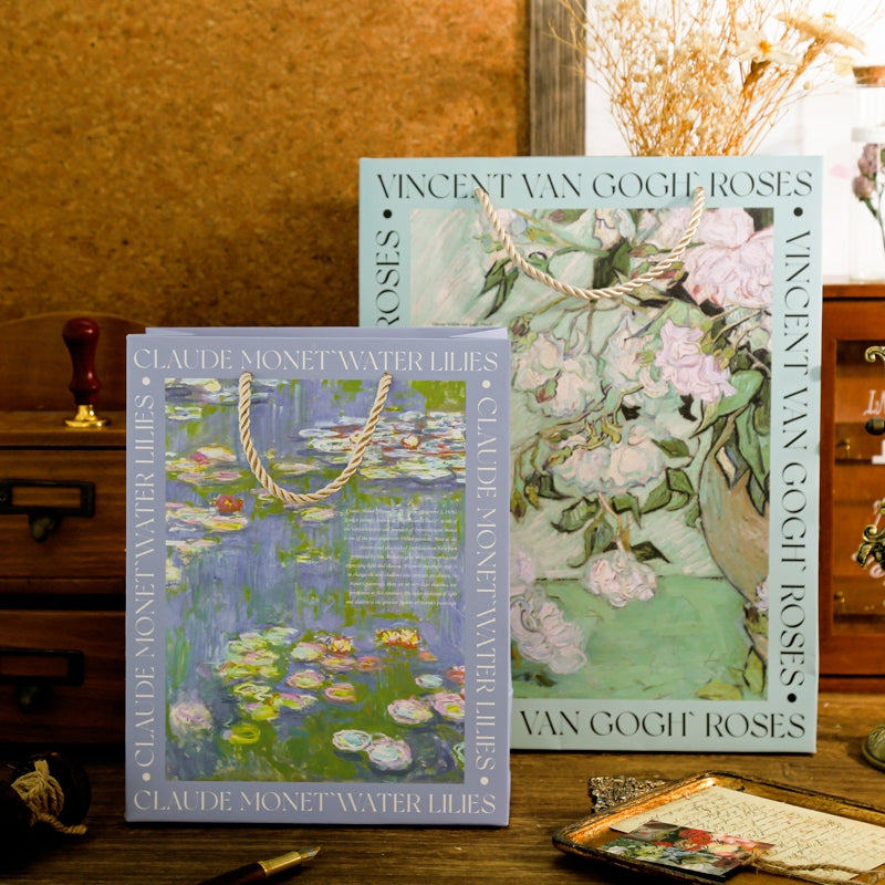 Oil Painting Themed Gift Bags a