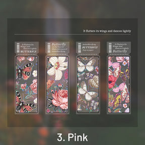 One Page of Flowes Series Plant Bookmarks sku-3