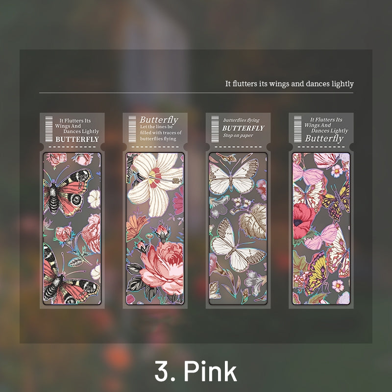 One Page of Flowes Series Plant Bookmarks sku-3